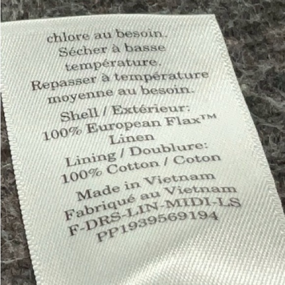 Everlane 100% Linen Maxi Dress (6) - Picture 6 of 6